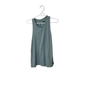 Janji Tank Top Womans 3XL Green Sleeveless Running Singlet Athletic Training